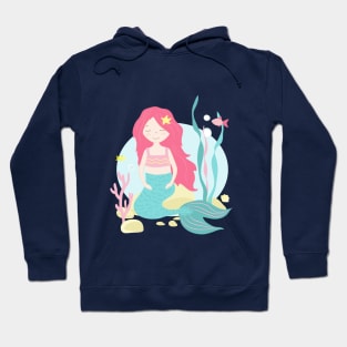 Cute Mermaid Under the Sea Hoodie